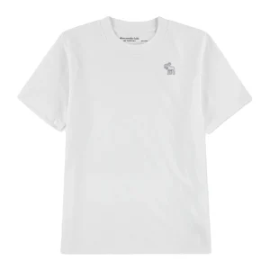 T-shirt ABERCROMBIE da BAMBINO - Bright White