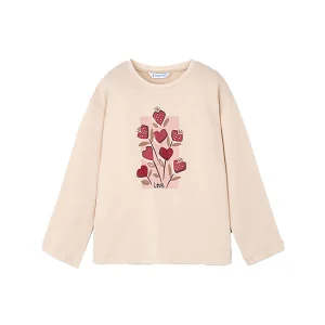 T-shirt MAYORAL da BAMBINA - Mandorla