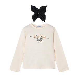 T-shirt MAYORAL da BAMBINA - Mac-nero