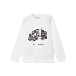 T-shirt MAYORAL da BAMBINO - Panna