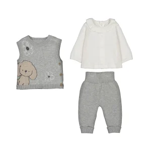 Completo MAYORAL NEWBORN da NEONATA - Grigio