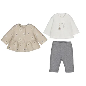 Completo MAYORAL NEWBORN da NEONATA - Sabbia