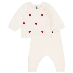 Completo PETIT BATEAU da NEONATI - Marshmallow