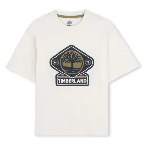 T-shirt TIMBERLAND da BAMBINO - Beige