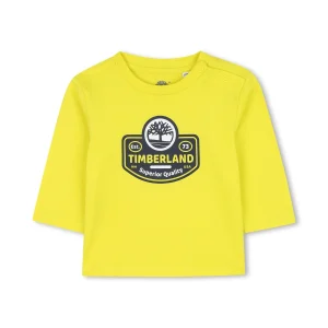 T-shirt TIMBERLAND da BAMBINO - Giallo