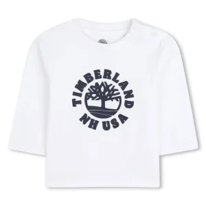 T-shirt TIMBERLAND da BAMBINO - Bianco