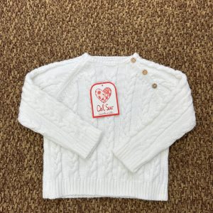 Maglioncino bimbi treccia Del Sur