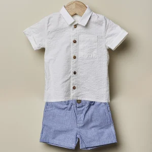 Camicia e pantaloncino estivo bambino Wedoble - dalla 6 alla 18 Mesi