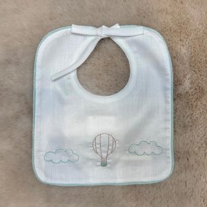 Bavetta tema "Mongolfiera" Verde Salvia - Marlù