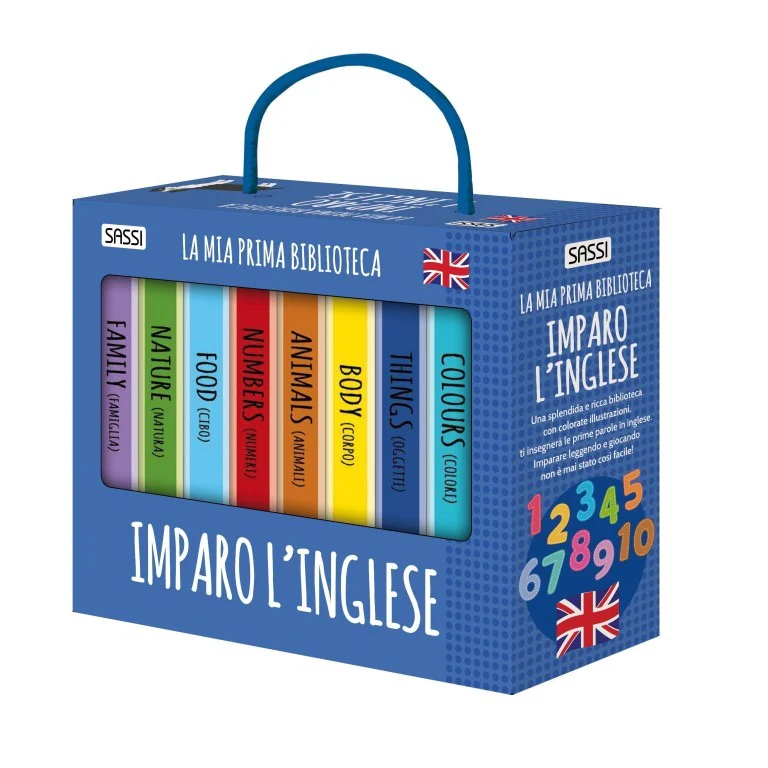 "La mia prima biblioteca-Imparo l'inglese" - Sassi - immagine 2