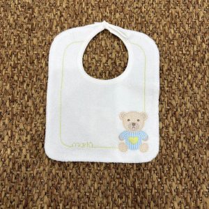 Bavetta neonati orsacchiotto Marlù