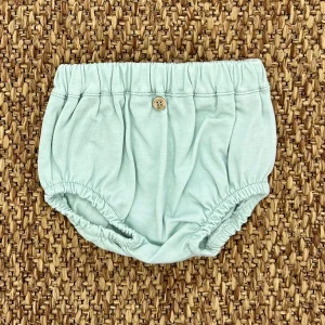 Culotte bimbi verde con bottoncino Babidu