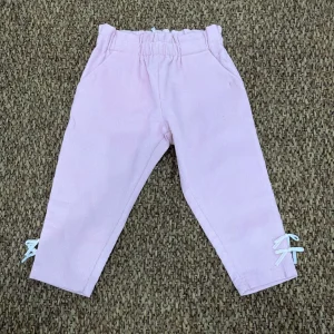Pantalone bambina con fiocchetti Cocodè