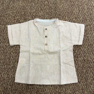 Camicia bambino in mussola Baby Vip