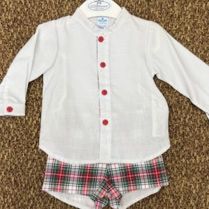 Completo bimbo 2pz scozzese Sardon