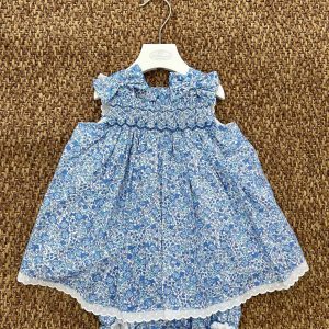 Abito bimba 2pz fantasia fiori Tartaleta