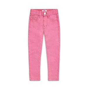 Pantaloni denim rosa bambina