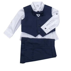 Completo elegante bambino con panciotto