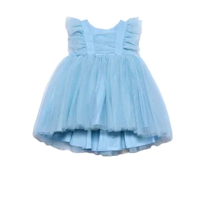 Abito ABEL E LULA da BAMBINA - Celeste
