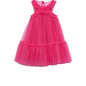 Abito ABEL E LULA da BAMBINA - Fucsia