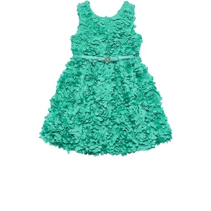 Abito ABEL E LULA da BAMBINA - Acqua