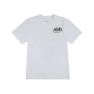 T-shirt ABERCROMBIE da BAMBINO - Bright White