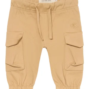 Pantalone CALVIN KLEIN JEANS da BAMBINI - Sandy Beige