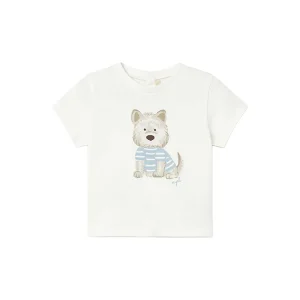 T-shirt MAYORAL da BAMBINO - Panna