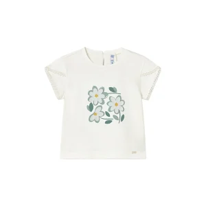 T-shirt MAYORAL da BAMBINA - Beige/lago