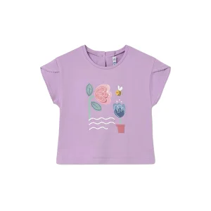 T-shirt MAYORAL da BAMBINA - LILAC