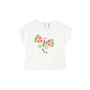 T-shirt MAYORAL da BAMBINA - Bianco