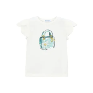 T-shirt MAYORAL da BAMBINA - Beige/lago