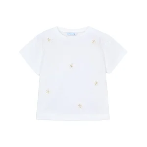 T-shirt MAYORAL da BAMBINA - Bianco