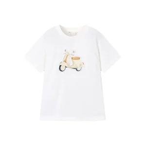 T-shirt MAYORAL da BAMBINO - Panna