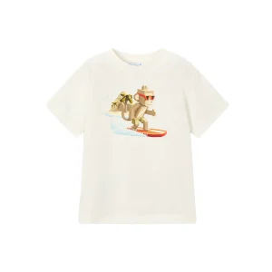T-shirt MAYORAL da BAMBINO - Panna