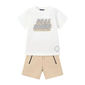 Completo MAYORAL da BAMBINO - Panna-noce