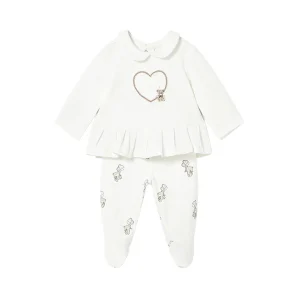 Completo MAYORAL NEWBORN da NEONATA - Ecrù