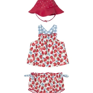 Completo MAYORAL NEWBORN da NEONATA - Rosso