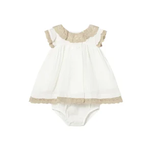 Abito MAYORAL NEWBORN da NEONATA - Panna