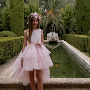 Abito MIMILU da BAMBINA 575 - ROSATO