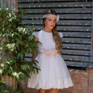 Abito MIMILU da BAMBINA 641 - Bianco