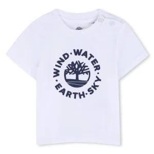T-shirt TIMBERLAND da BAMBINO - Bianco