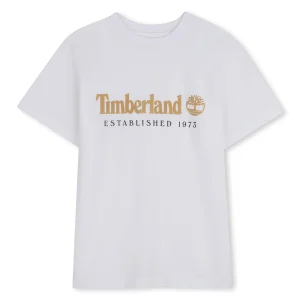 T-shirt TIMBERLAND da BAMBINO - Bianco