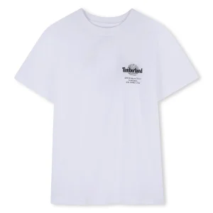 T-shirt TIMBERLAND da BAMBINO - Bianco