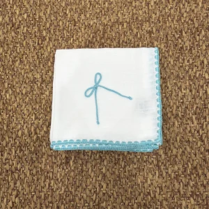 Mussola neonati con fiocchetto Pappa e Latte