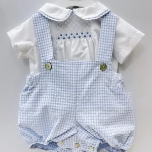 Completo con camicia punto smock Fofettes