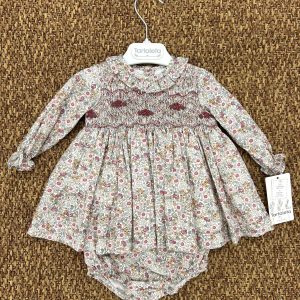 Completo bimba 2pz fantasia fiori Tartaleta
