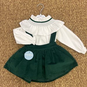 Completo bimba in vellutino Juliana