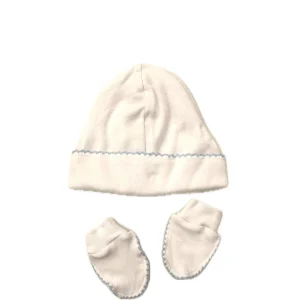 Completo cappellino e muffole Calamaro