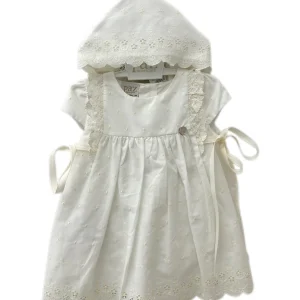 Abito bimba cerimonia con volant Paz Rodriguez